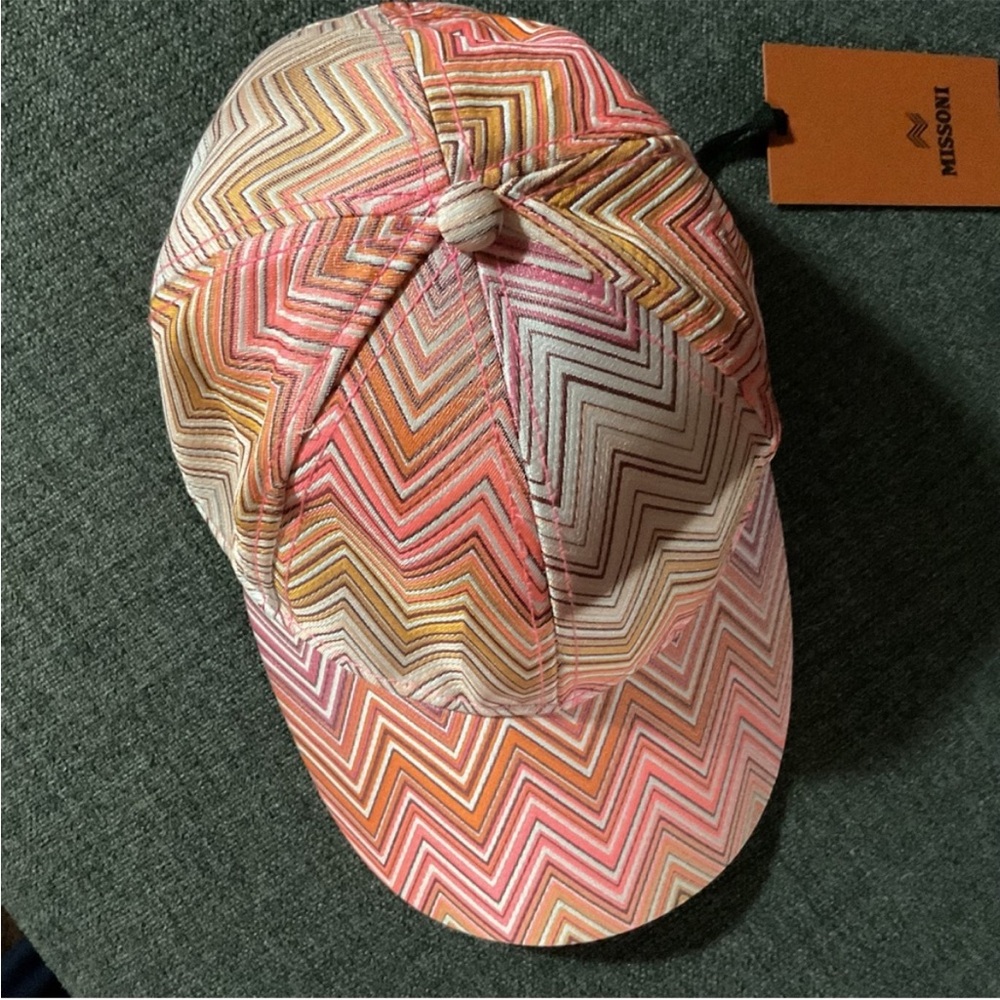 Missoni Multicolor Chevron Cap - Picture 10 of 12